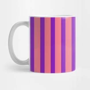 Abidemi | Pink and Violet Stripes Pattern Mug